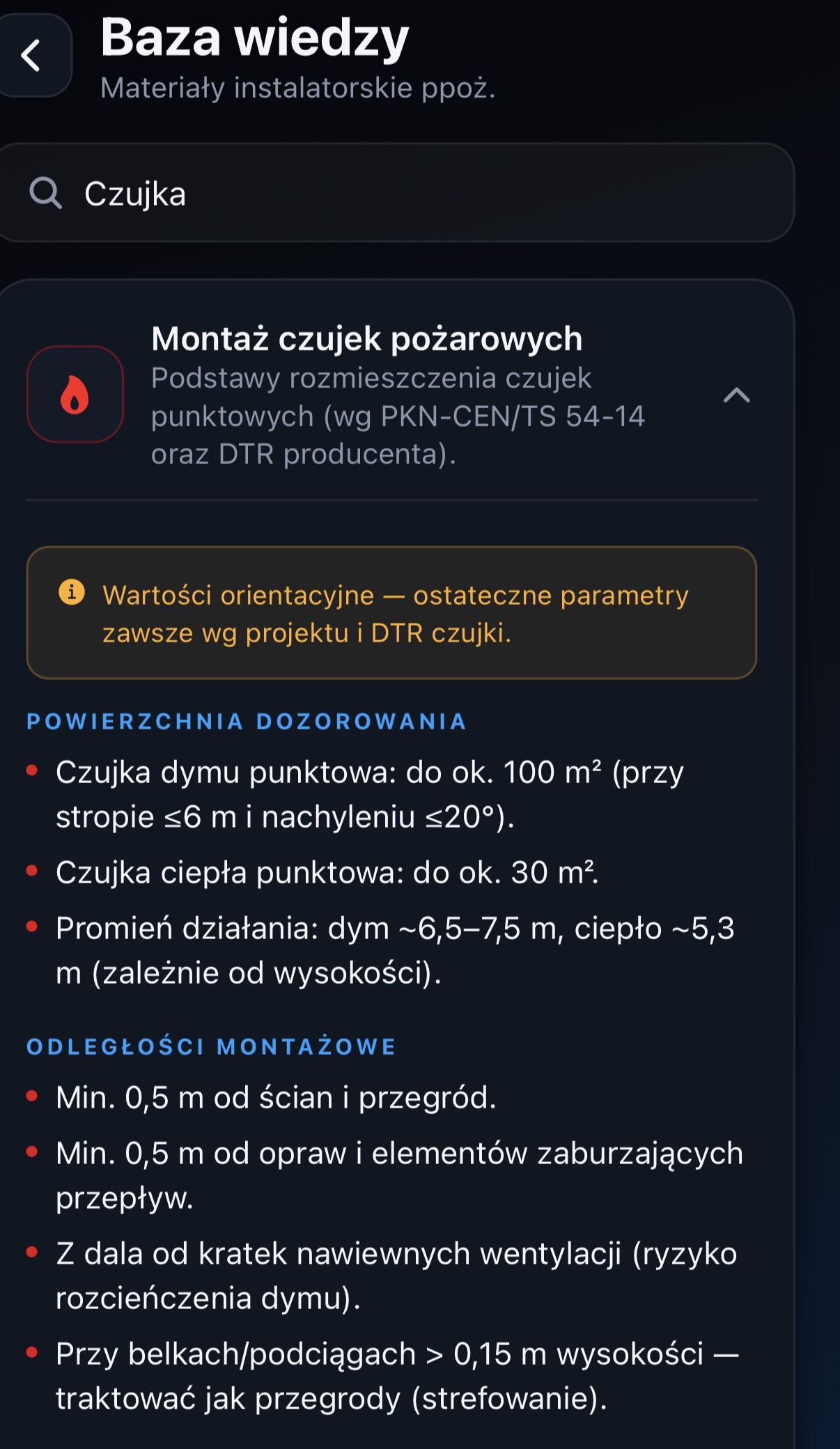 Baza wiedzy ppoż.